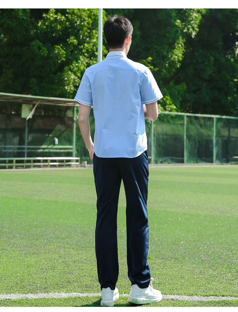 校服套裝學生中學生畢業定製班服夏季短袖初中高中生學院風運動會-夏季校服訂製 