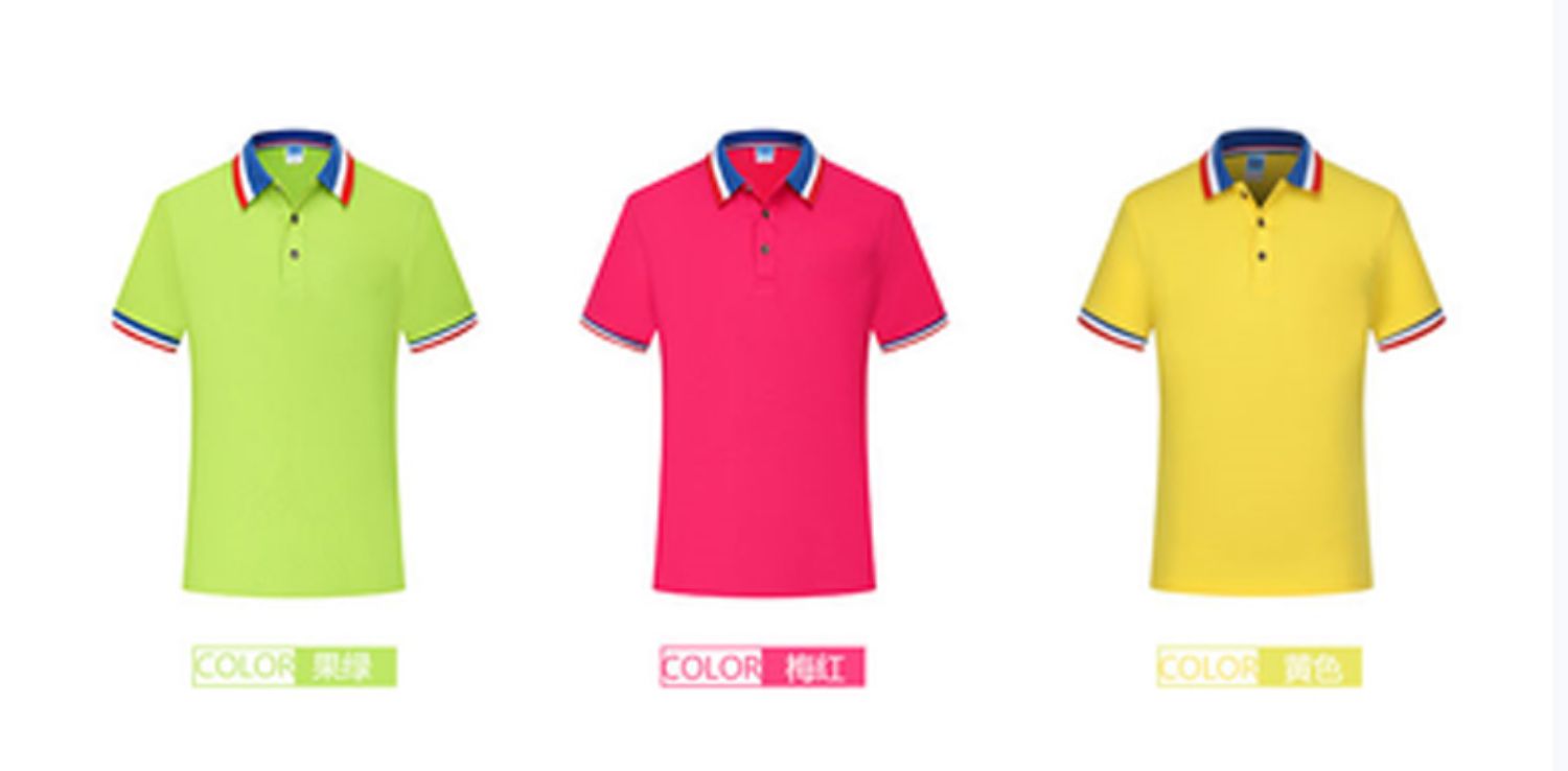 工作服t恤短袖夏季翻領polo衫定製印logo裝修裝飾工廠工裝製服男-紅色繫工作服訂製 